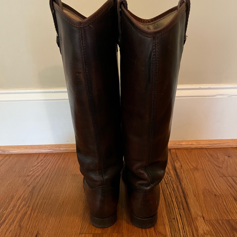 Frye Melissa Button Riding Boots - Picture 3 of 6